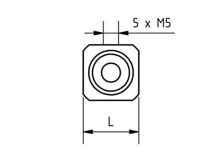 null-M5 Würfel / Cube WM5-15-TI-SENK_2