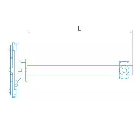 null-Wechselteller mit Sternwürfel für VAST XXT TL3 Messkopf  18121301_2