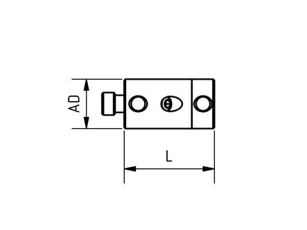 null-M5 Drehstück / Rotary Joint DM5-20.30-TI_2