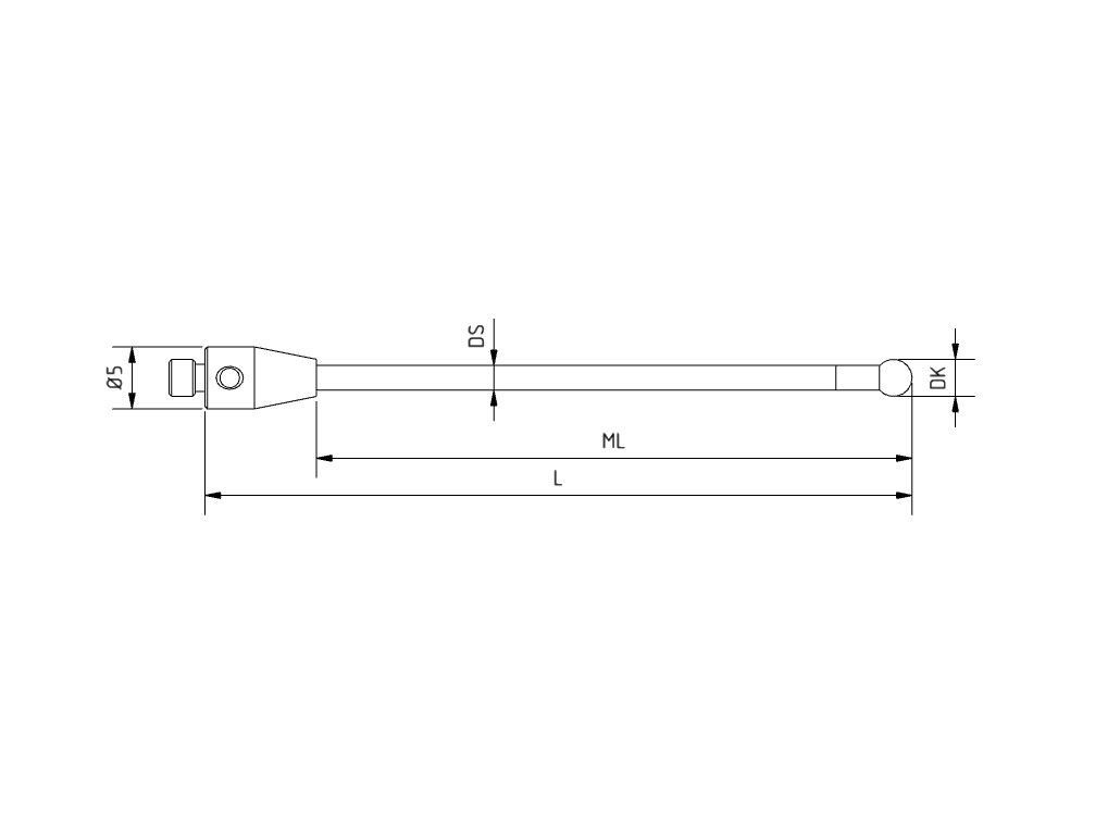null-M3 Diamant beschichteter Taster TM3-DC3050-OC-XXT_2