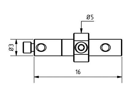 null-M2 Drehstück / Rotary Joint DM2-3.16_2