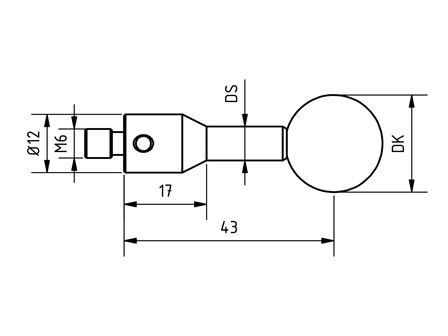 null-Kalibriernormal / Calibration Sphere CAL-DK15_2