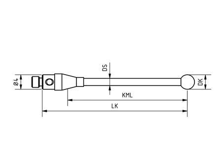 null-M3 Taster abgesetzt analog Heidenhain / Similar Heidenhain TM3-1021-HDH_2