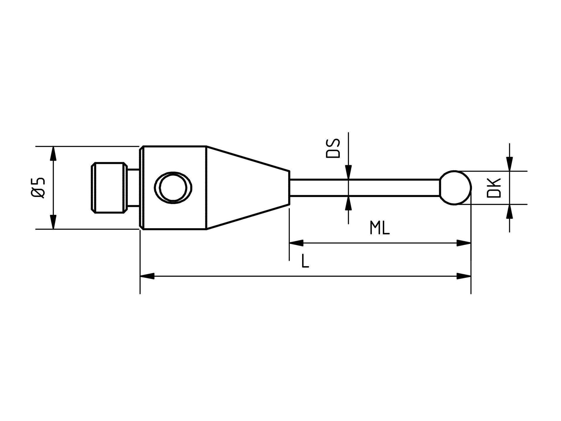 null-M3 Diamant beschichteter Taster TM3-DC2020-XXT_2