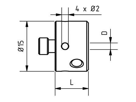 null-Halter für TST / Adapter for TST HM5-15.20-M5_2